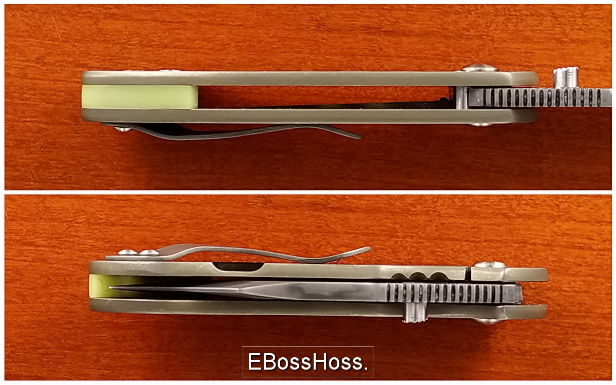 Michael Burch Tiny Tangent Framelock Folder